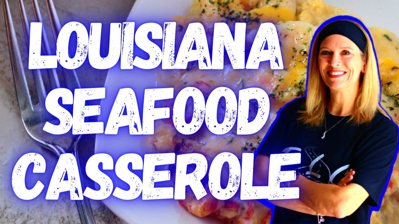 Louisiana Cajun Seafood Casserole